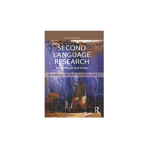 SECOND LANGUAGE RESEARCH Methodology and Design 2nd edition