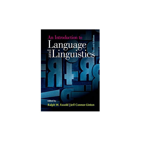 An Introduction to Language and Linguistics
