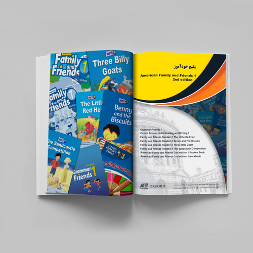 پکیج اقتصادی(وزیری) دوره کامل American Family and Friends 1 2nd edition