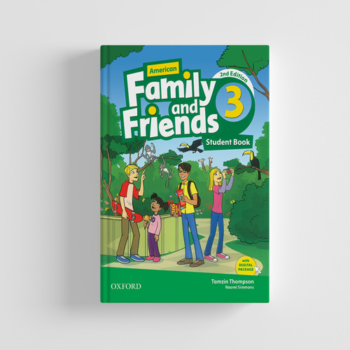 پکیج اقتصادی(وزیری) دوره کامل American Family and Friends 3 2nd edition