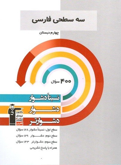 سه سطحی فارسی چهارم دبستان قلم چی