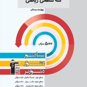 سه سطحی ریاضی چهارم دبستان قلم چی